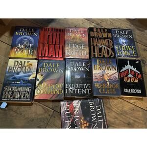 dale brown book lot